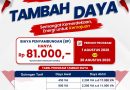 Tinggal 5 Hari Lagi, PLN Batam Hadirkan Promo MERDAYA, Tambah Daya Listrik Cukup Rp81 Ribu