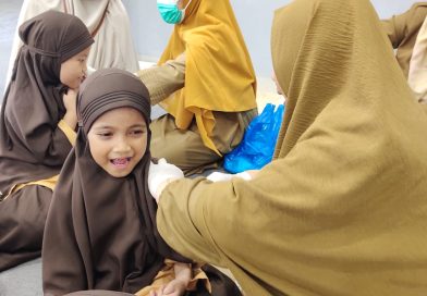 Siswa di 74 SD se-Tanjungpinang Vaksinasi MR dan HPV
