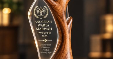 PWI Kepri Beri Anugerah Warta Marwah kepada Lima Tokoh