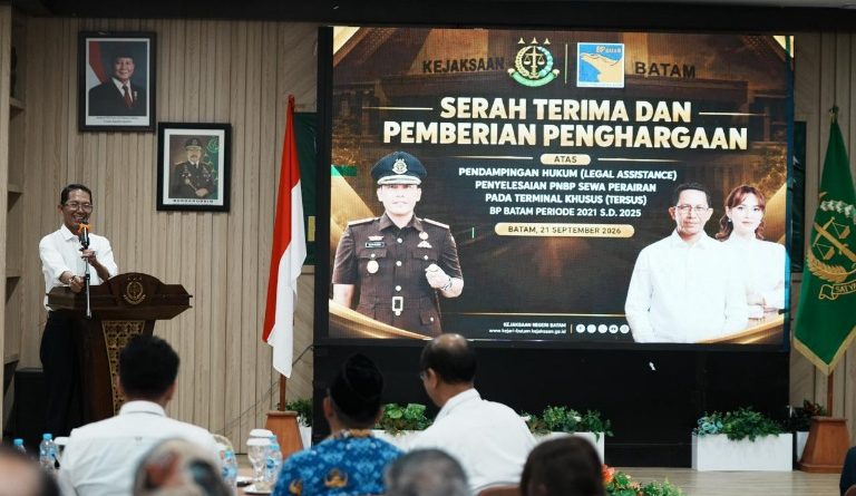 Sinergi BP Batam dan Kejari Batam, Rp18,82 Miliar PNBP Sewa Perairan Tersus Berhasil Diselesaikan