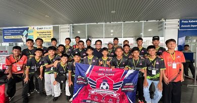 Ade Angga Lepas PS Gurindam Pratama U-15 ke Piala Soeratin Nasional, Pesan: Kalian Anak-Anak Pilihan