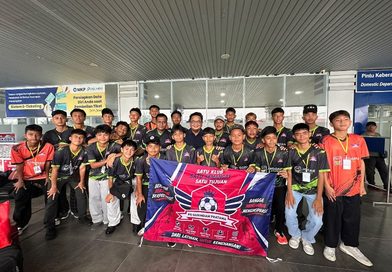 Ade Angga Lepas PS Gurindam Pratama U-15 ke Piala Soeratin Nasional, Pesan: Kalian Anak-Anak Pilihan