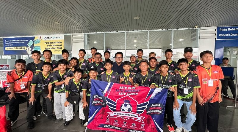 Ade Angga Lepas PS Gurindam Pratama U-15 ke Piala Soeratin Nasional, Pesan: Kalian Anak-Anak Pilihan