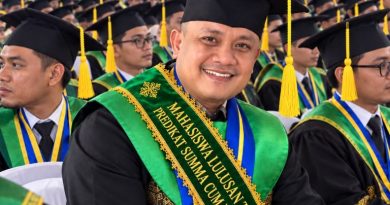 Dasril Anggota DPRD Tanjungpinang Lulusan Terbaik Wisudawan Magister Ilmu Lingkungan Dasril Anggota DPRD Tanjungpinang Lulusan Terbaik Wisudawan Magister Ilmu Lingkungan