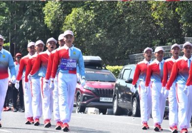 Ini Daftar Juara Lomba Gerak Jalan Proklamasi Tanjungpinang