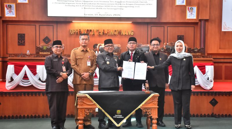 Pemko dan DPRD Tanjungpinang Sepakati KUA-PPAS Perubahan APBD 2026