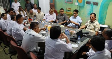 Silaturahmi ke PWI Kepri, Ansar Ahmad Bicara Masa Depan Pulau Penyengat