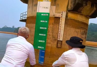 Amsakar Turun Langsung Cek Waduk Nongsa, Air Baku Menyusut 4,5 Meter Amsakar Turun Langsung Cek Waduk Nongsa, Air Baku Menyusut 4,5 Meter