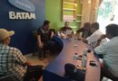 Taba Iskandar Sambangi PWI Kepri, Gagas Podcast untuk Hadirkan Dialog yang Mencerdaskan