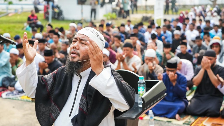BP Batam Gelar Salat Istisqa Bersama Ratusan Warga di Waduk Nongsa