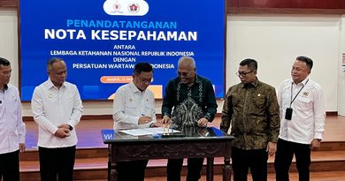 PWI dan Lemhannas Teken MoU, Perkuat Peran Pers Jaga Ketahanan Nasional