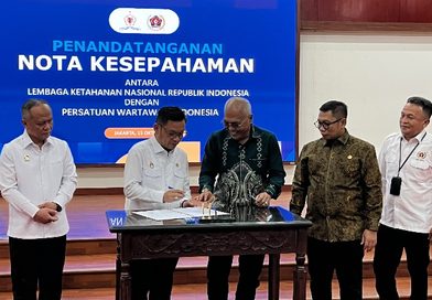 PWI dan Lemhannas Teken MoU, Perkuat Peran Pers Jaga Ketahanan Nasional