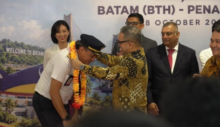 Penerbangan Batam–Penang Dibuka, BP Batam Dorong Konektivitas dan Investasi