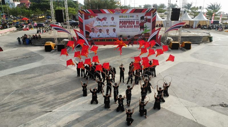 Pembukaan Porprov Kepri VI di Tugu Sirih Siap Digelar, 4.000 Peserta Telah Tiba di Tanjungpinang