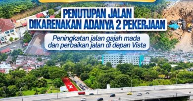 Jalan Gajah Mada dan Depan Hotel Vista Ditutup, BP Batam Lakukan Pemasangan Box Culvert