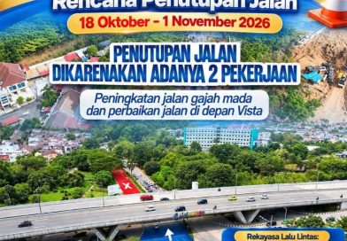 Jalan Gajah Mada dan Depan Hotel Vista Ditutup, BP Batam Lakukan Pemasangan Box Culvert