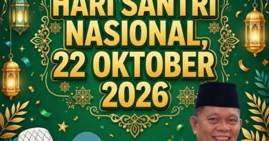 MENEGUHKAN RESOLUSI JIHAD MODERN: MEMBASUH LUKA DAN MERAJUT KEJAYAAN PESANTREN DI HARI SANTRI NASIONAL