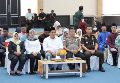 Bupati Bintan Roby Tekankan Sportivitas dan Ketertiban Saat Membuka Deklarasi Damai Pilkades Serentak 2026