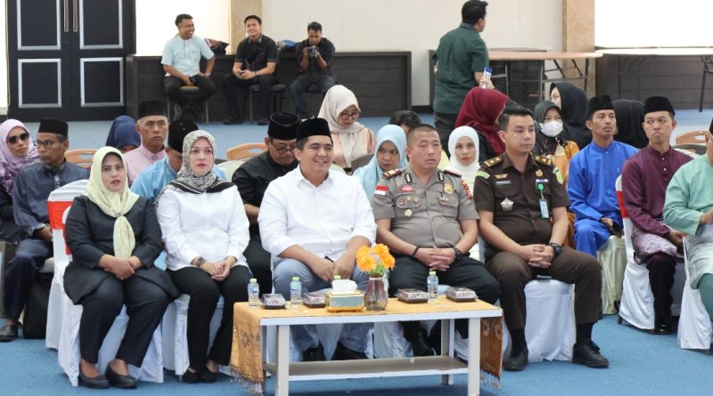 Bupati Bintan Roby Tekankan Sportivitas dan Ketertiban Saat Membuka Deklarasi Damai Pilkades Serentak 2026